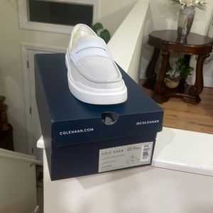 Cole haan canvas loafers